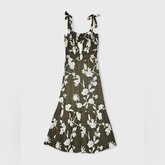NWT SANCTUARY Cotton Floral Maxi Dress - Picture 1 of 6